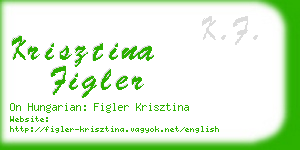 krisztina figler business card